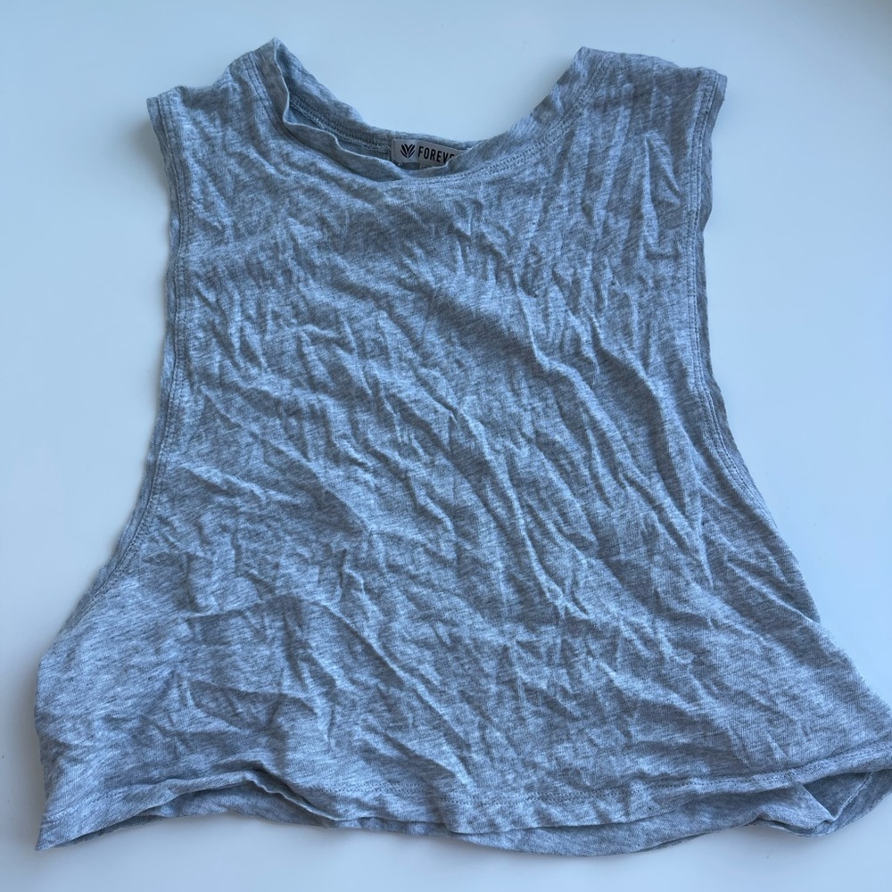 Forever 21 Cropped Workout Top